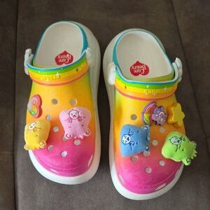 Care Bears Red and Orange Sandals with Playful Charms